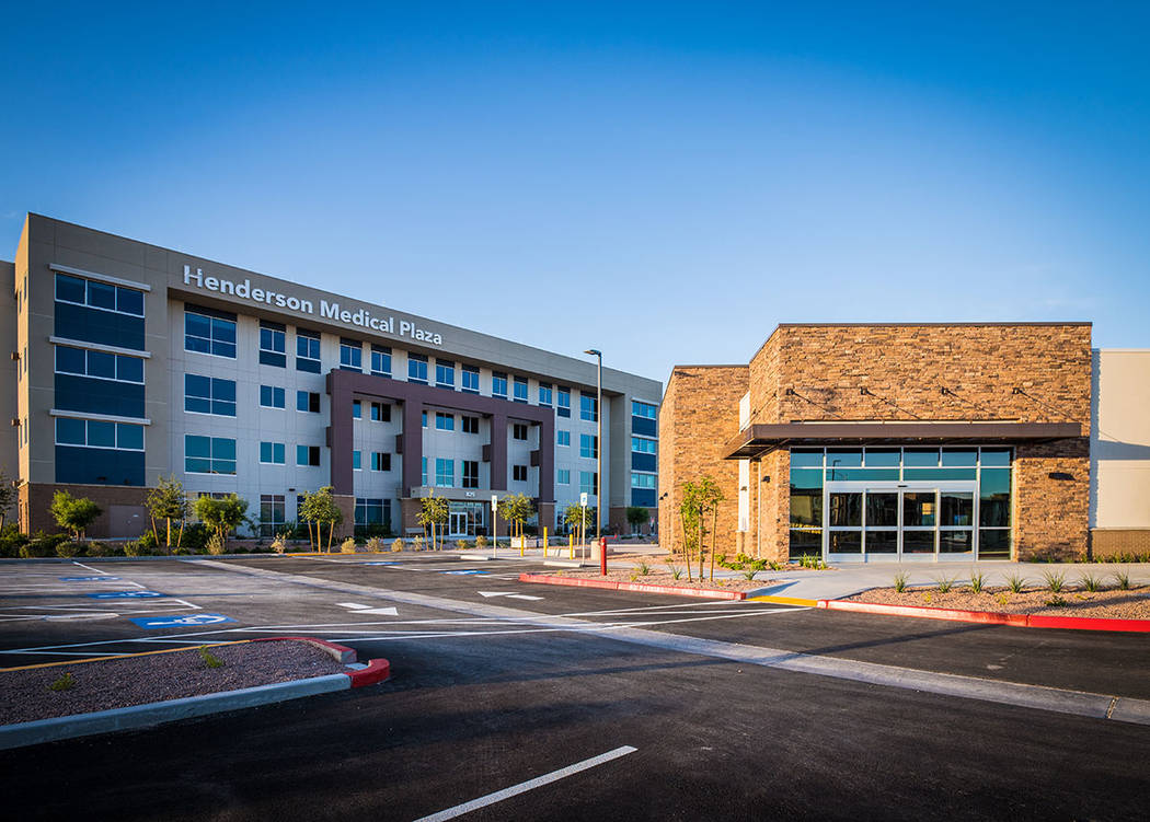 The Henderson Medical Plaza is part of Union Village. (Tonya Harvey Las Vegas Business Press)