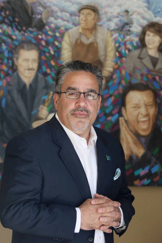 Peter Guzman, president of the Latin Chamber of Commerce. (Ronda Churchill/Las Vegas Business P ...