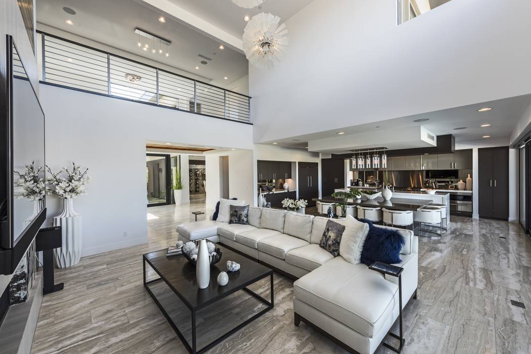 No 6 — 44 Sun Glow Way in The Ridges in Summerlin sold for $4.1 million. (Luxury Homes of Las ...