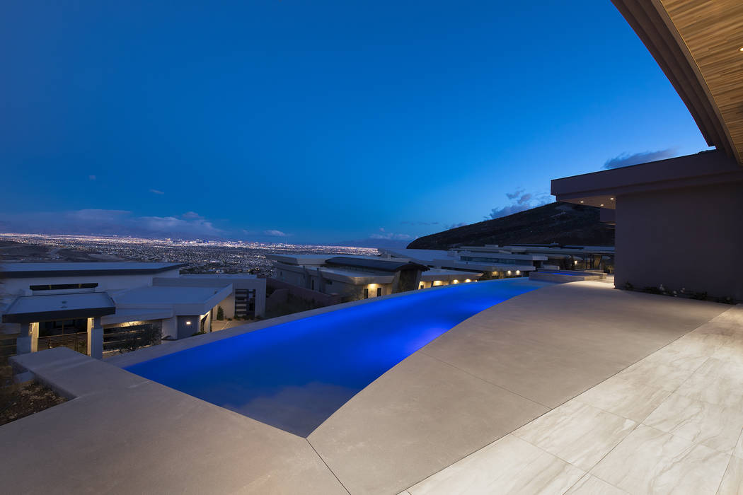 No 9 — 673 Falcon Cliff Court in MacDonald Highlands in Henderson for $3.675 million. (Synerg ...