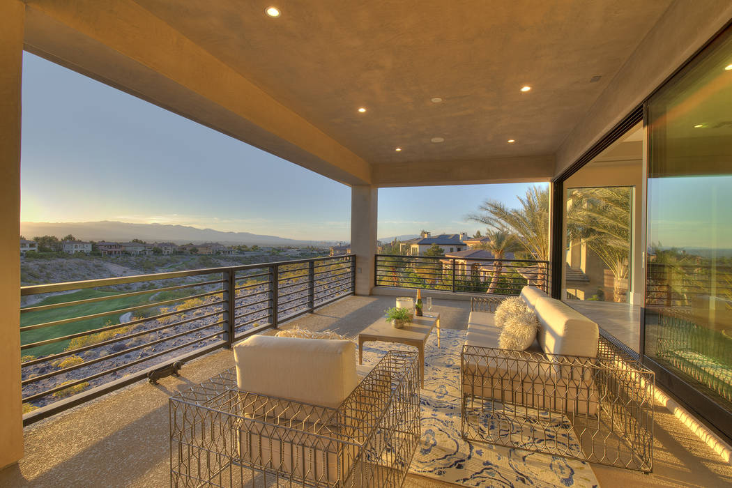 No. 3 — 1353 Dilevante Drive in Seven Hills in Henderson sold for $5.6 million. (Synergy Sot ...