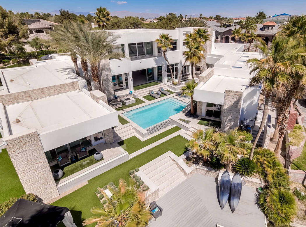 No. 10. -- 2902 Coast Line Court in the Lakes tied for 10th place at $3.5M. (Las Vegas Lifestyl ...