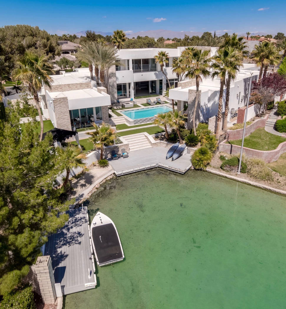No. 10. -- 2902 Coast Line Court in the Lakes tied for 10th place at $3.5M. (Las Vegas Lifestyl ...