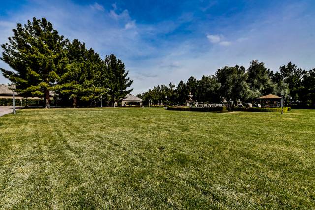 The 6.8-acre estate at 8101 Obannon Drive has plenty of grassy spaces. (Paragon Premier Properties)