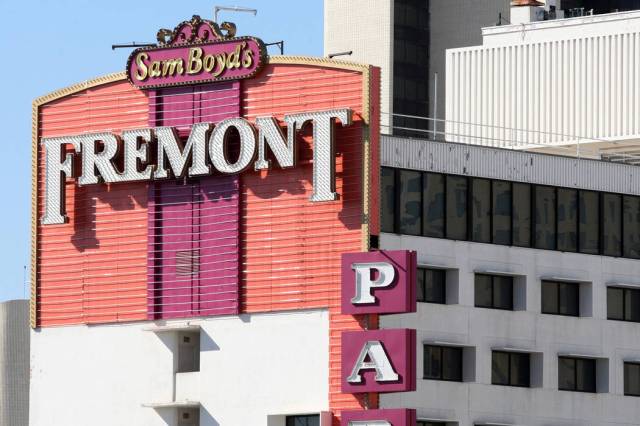 Recent gaming report shows downtown Las Vegas gaming revenue up 5 percent for the year. Boyd Ga ...