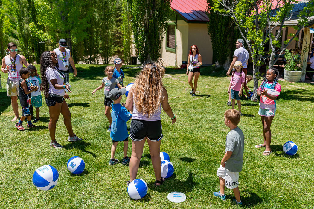 Nevada Childhood Cancer Foundation’s Camp Cartwheel Summer Camp helps kids fighting life-thre ...