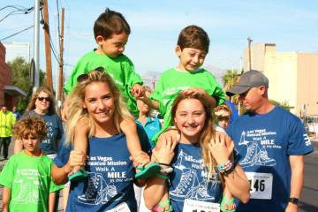 The Las Vegas Rescue Mission will host its eighth annual fundraiser, called Walk a Mile in My S ...