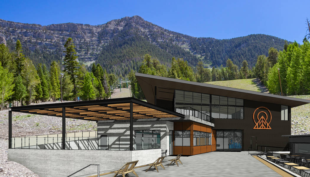 Lee Canyon will open the Hillside Lodge, a 10,000-square-foot facility. (Hillside Lodge)