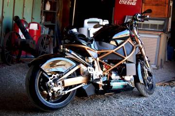 Brutus Electric Motorcycles is a Boulder City-based company that will be showcasing its creatio ...