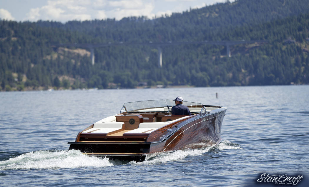 StanCraft Hammerhead will showcase a high-end customizable wooden boat. (StanCraft Hammerhead)