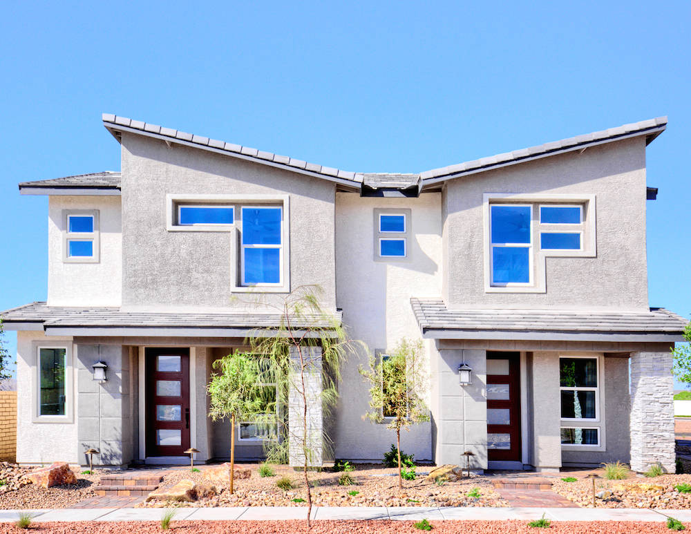 Richmond American Homes launched its first town home development in Cadence in Henderson called ...