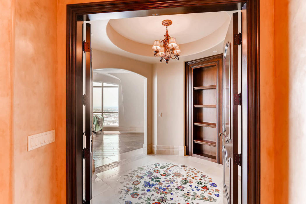 The entrance to the large master suite. (Char Luxury Real Estate)