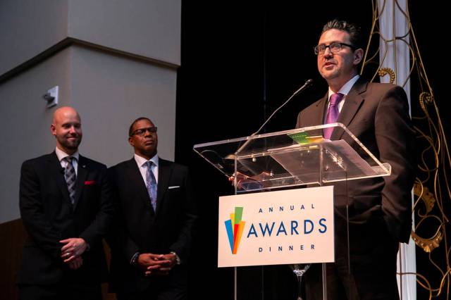 Applied Analysis Principal Jeremy Aguero received Las Vegas Global Economic Alliance's Leadersh ...