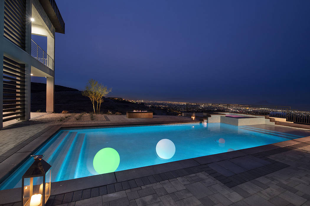 The home has sweeping views of the valley. (Synergy Sotheby’s International Realty)