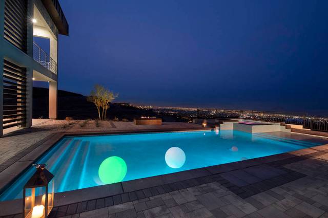 The home has sweeping views of the valley. (Synergy Sotheby’s International Realty)