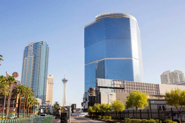 The Drew on the Strip is expected to begin construction again this year and open in 2022. (Eliz ...
