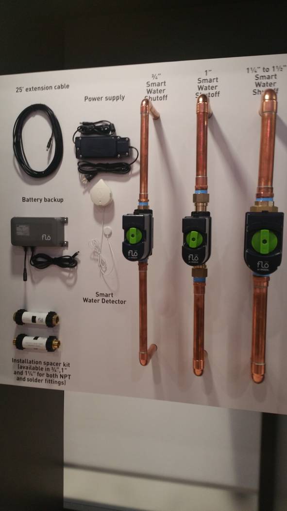 Water-flow detectors mounted inline or around the outside of pipes can monitor daily water usag ...