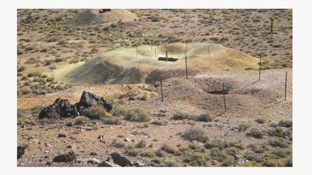 The 259-acre Black Butte Mine sits near Goldfield, about 184 miles from Las Vegas. It's listed ...