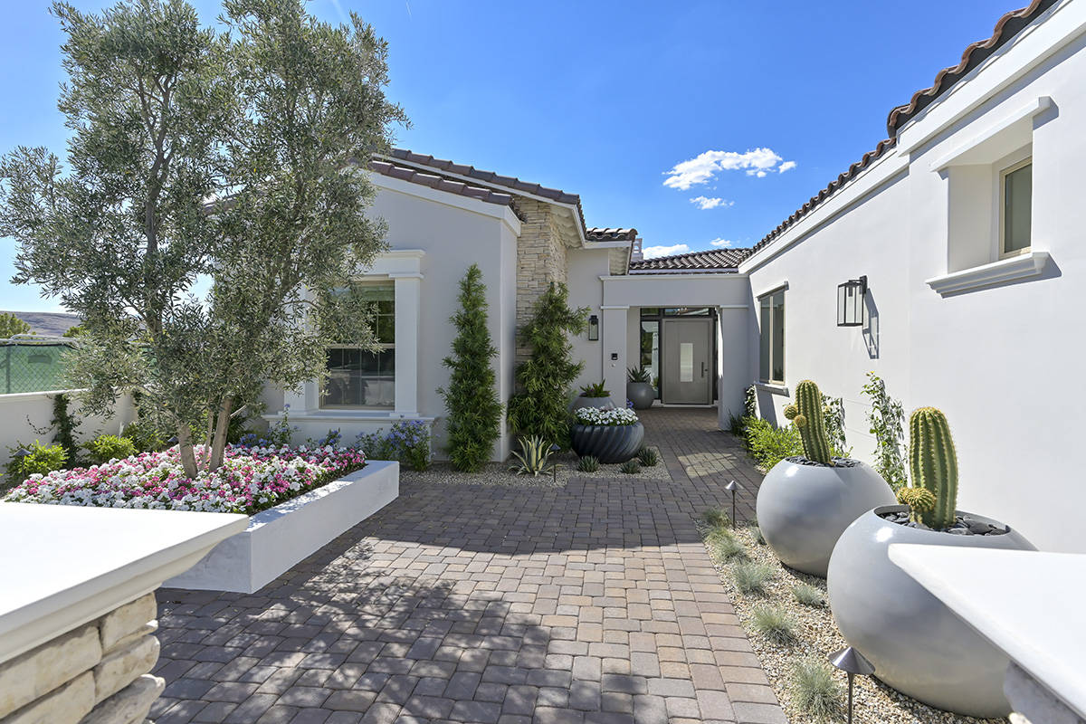 The home is in Southern Highlands. (Nartey/Wilner Group, Simply Vegas)
