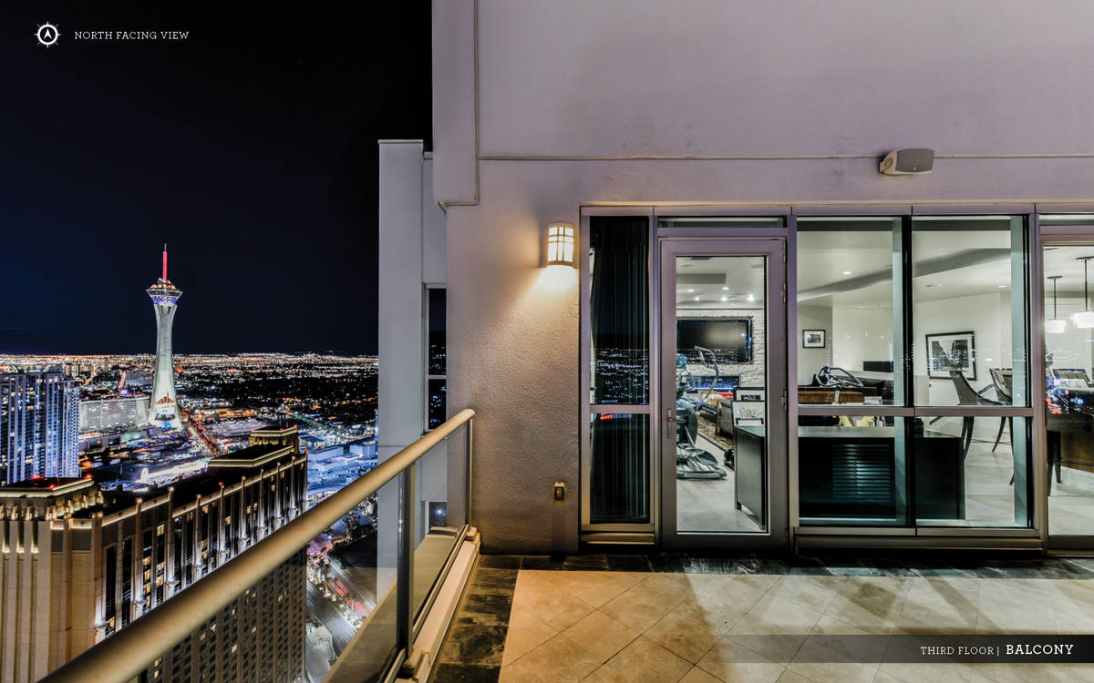 The Sky penthouse has its own rooftop terrace. (Ivan Sher Group)