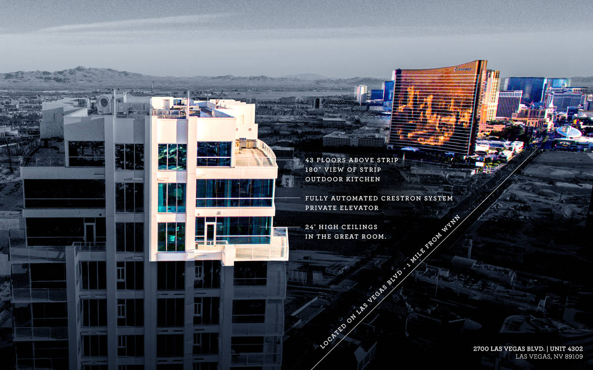 Sky Las Vegas Condominiums at 2700 S. Las Vegas Blvd. Ivan Sher Group)