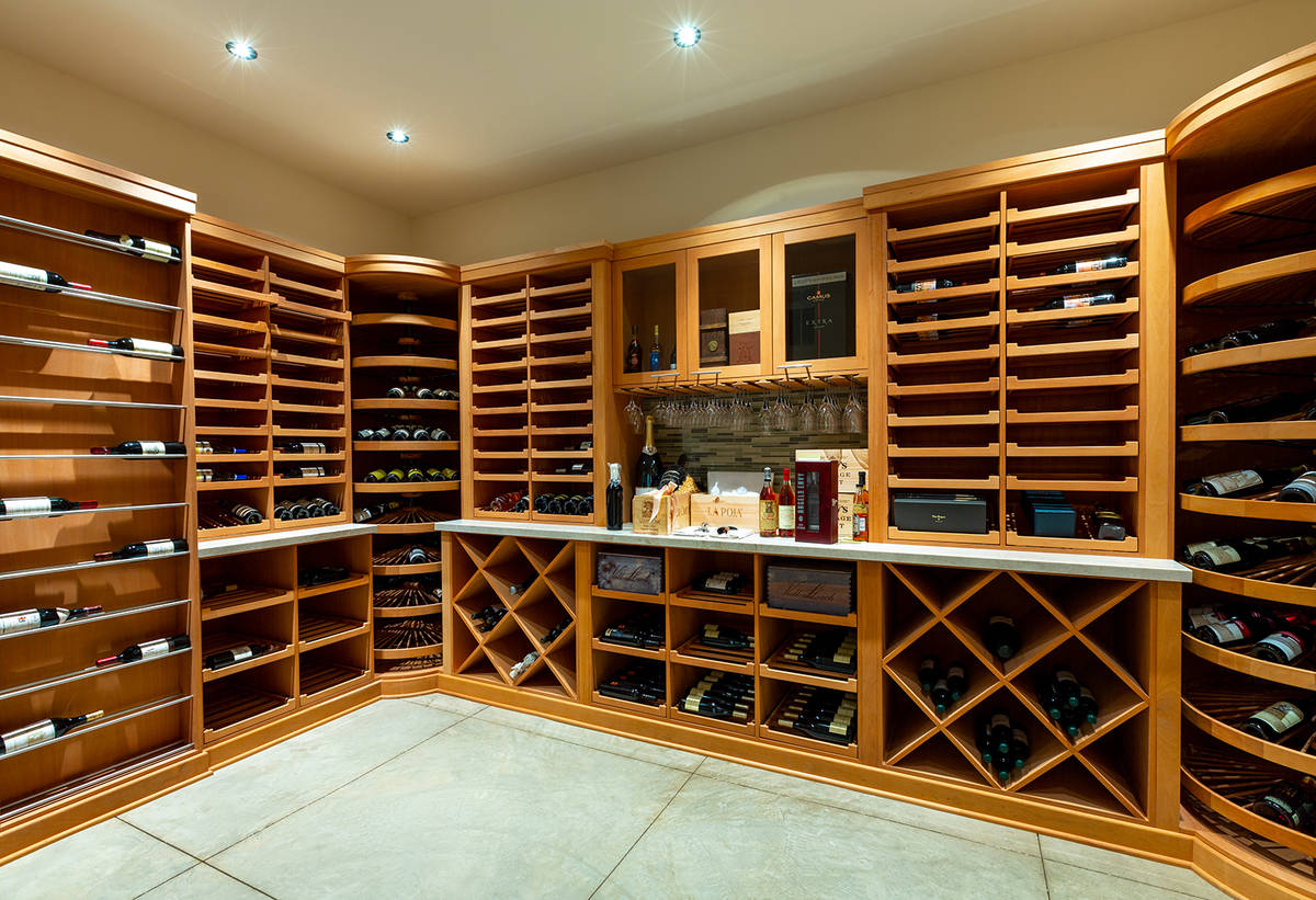 The wine room. (Ivan Sher Group)