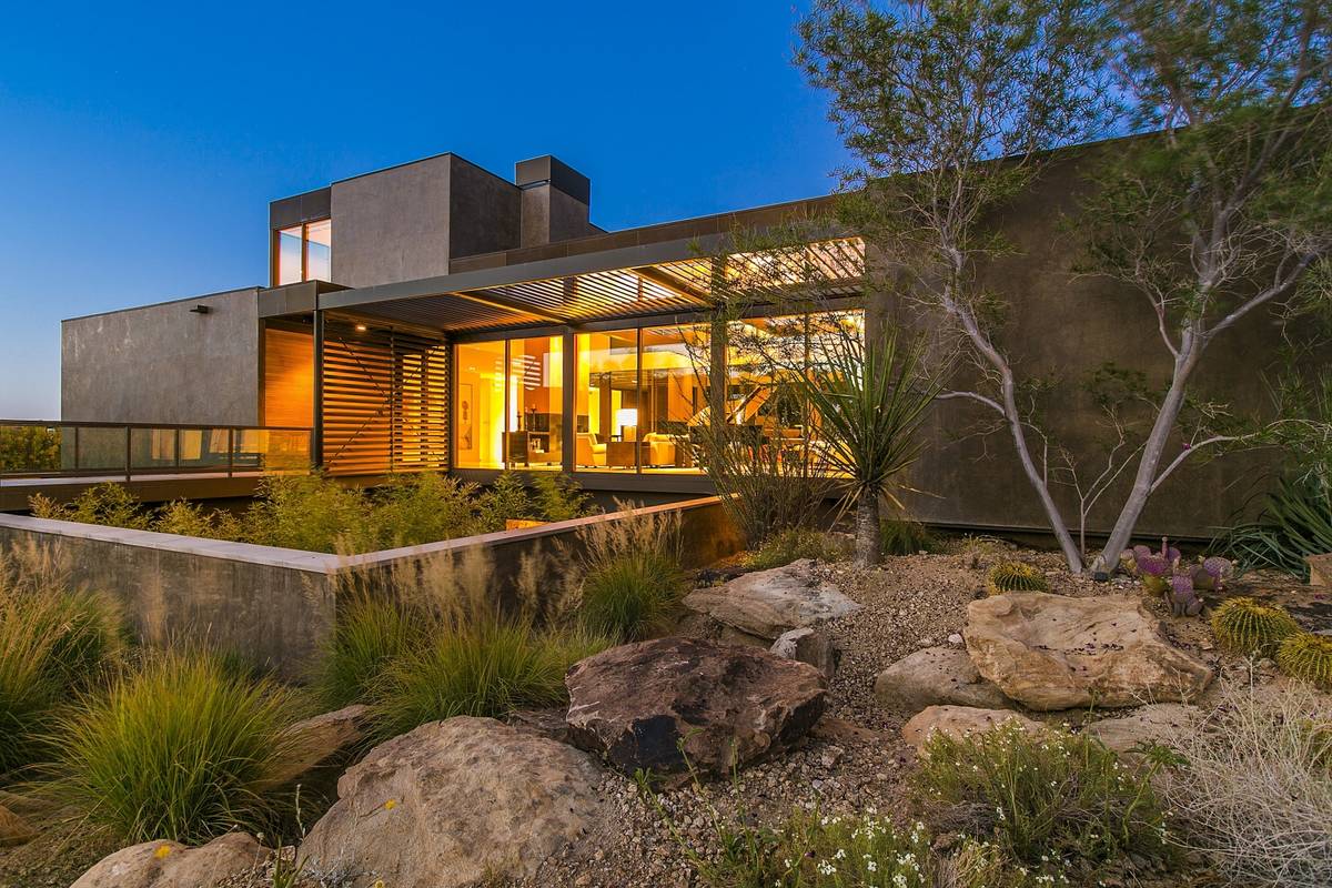 The home at 7 Painted Feather Way was created for the Murrens by world-renowned architecture fi ...