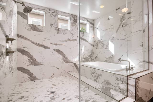 The master baths are important in luxury home design. (Richmond American)