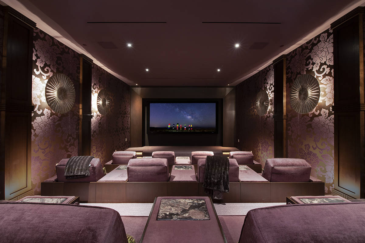 The home theater. (Synergy Sotheby’s International Realty)