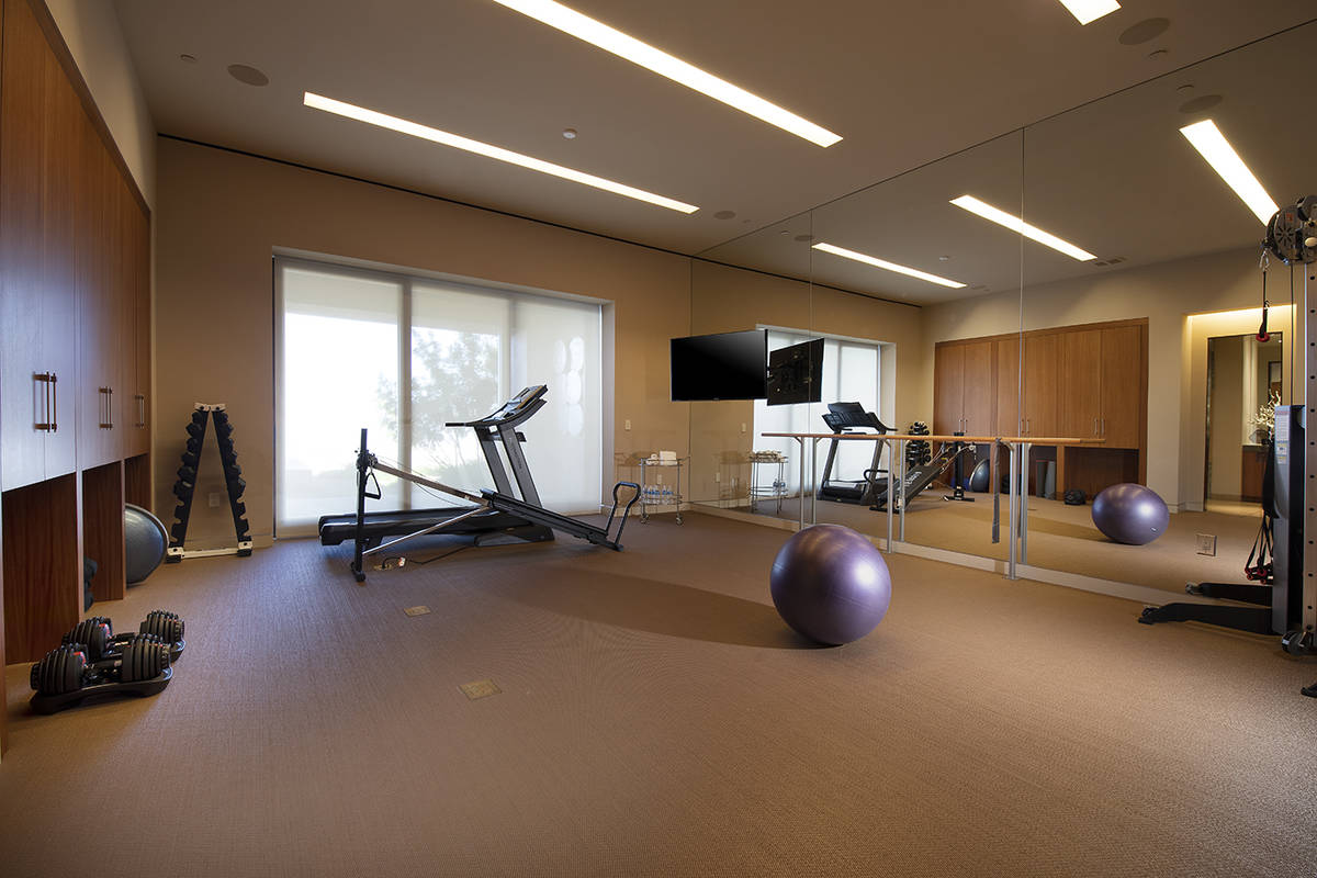 The gym. (Synergy Sotheby’s International Realty)