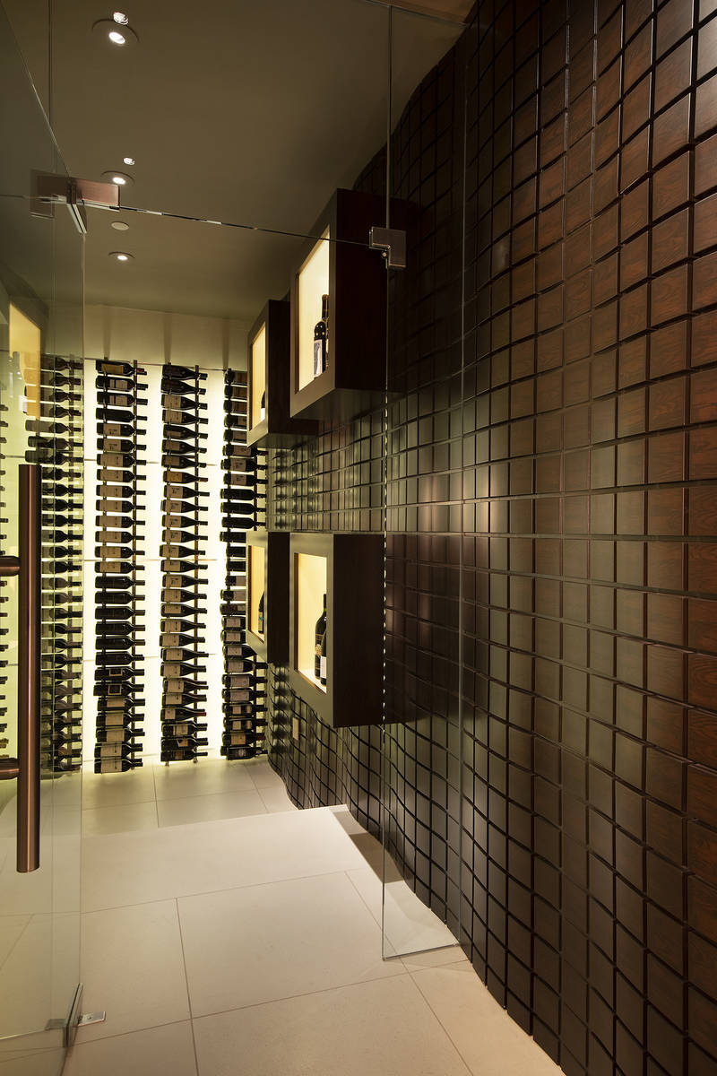 The wine room. (Synergy Sotheby’s International Realty)