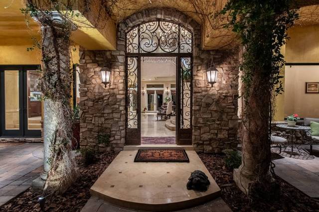 The home has luxury imported materials from Italy. It was built in 2005 by Philip Morgan with i ...