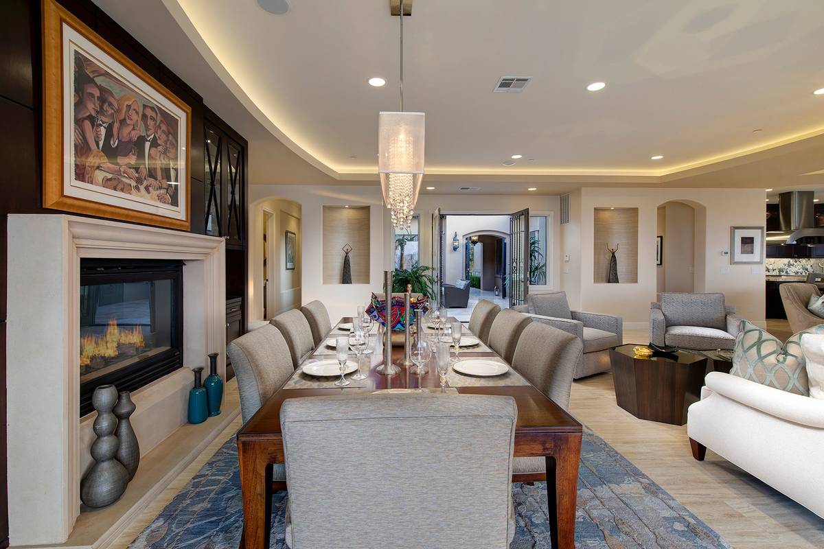 The dining room. (Synergy Sotheby’s International Realty)