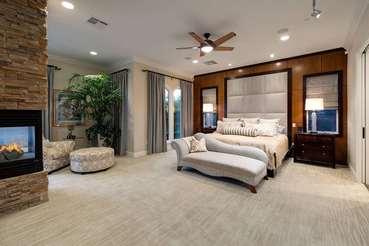 The master bedroom. (Synergy Sotheby’s International Realty)
