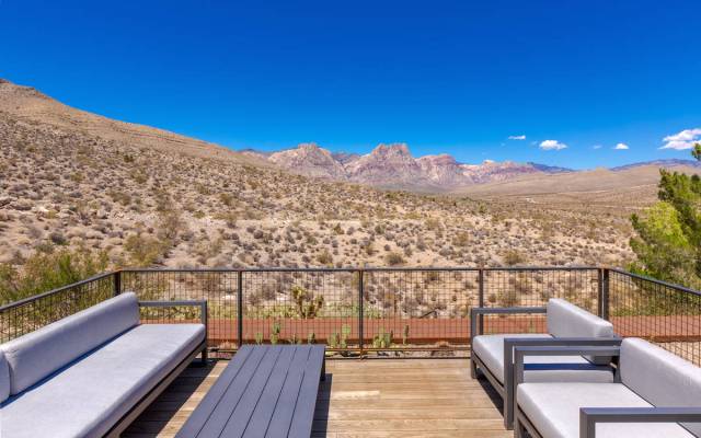 A seating area on the deck. (The Ivan Sher Group)