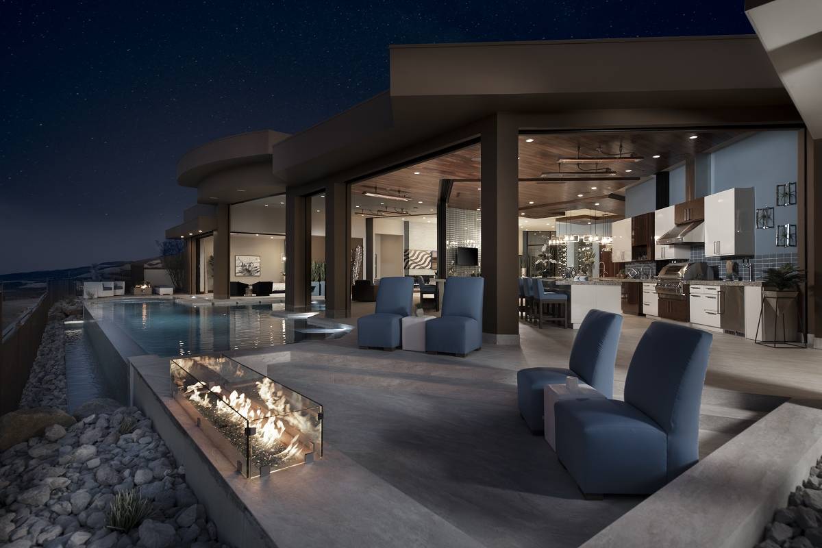 The luxury custom builder won three Silver Nuggets for its 2020 New American Home in the Hender ...