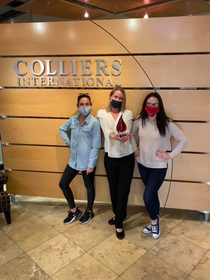 Natalie Allred, Jennifer Mount and Samantha Rupert. (IREM )