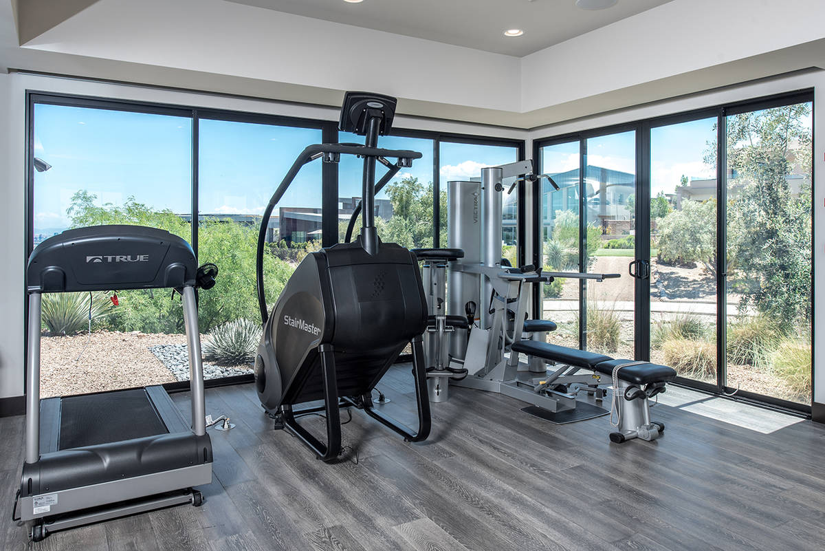 The gym. (Simply Vegas)