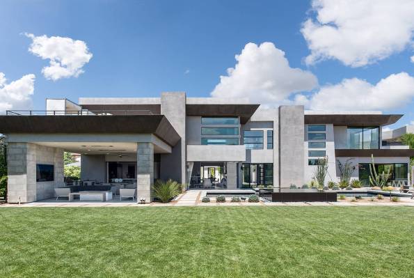 The home is in Summerlin's The Ridges. (Simply Vegas)