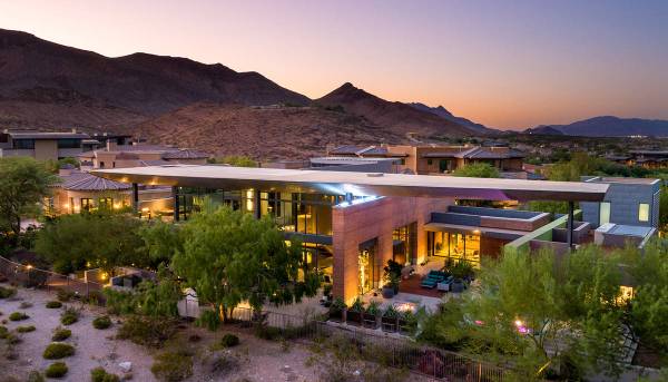 Realtor Ivan Sher said the home at 7 Sable Ridge Court in Summerlin's luxury neighborhood, The ...