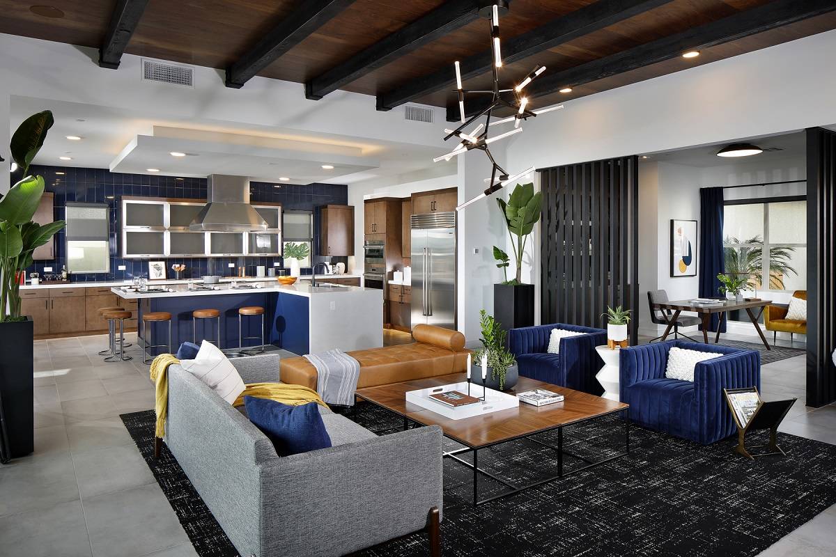Pardee Homes won for the 2020 Silver Nugget Awards’ Best Interior Merchandising for its Sanda ...