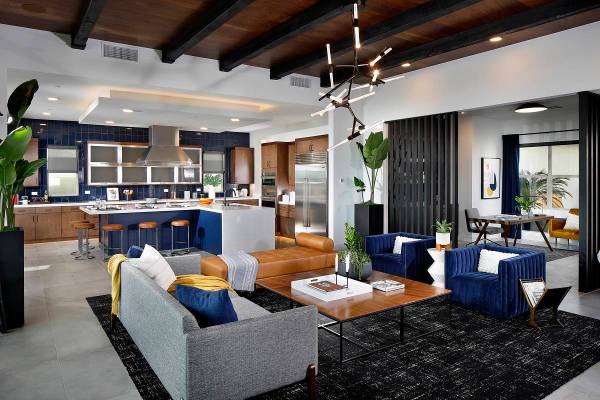 Pardee Homes won for the 2020 Silver Nugget Awards’ Best Interior Merchandising for its Sanda ...