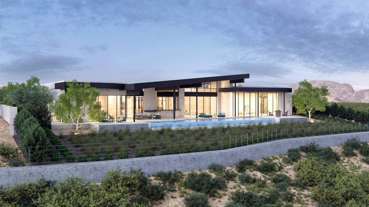 Las Vegas-based Sun West Custom Homes sold its 2019 and 2020 New American homes in Ascaya for $ ...