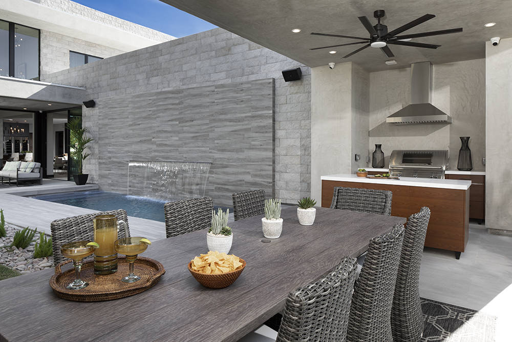 The outdoor kitchen. (Sunstate Realty)