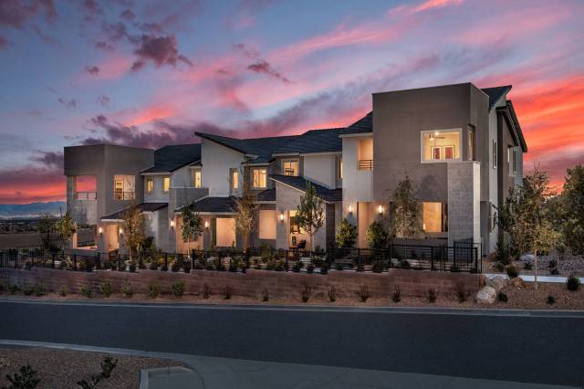 KB offers the Ascent, a new town home community in Summerlin. Homes are priced from $322,990. ( ...