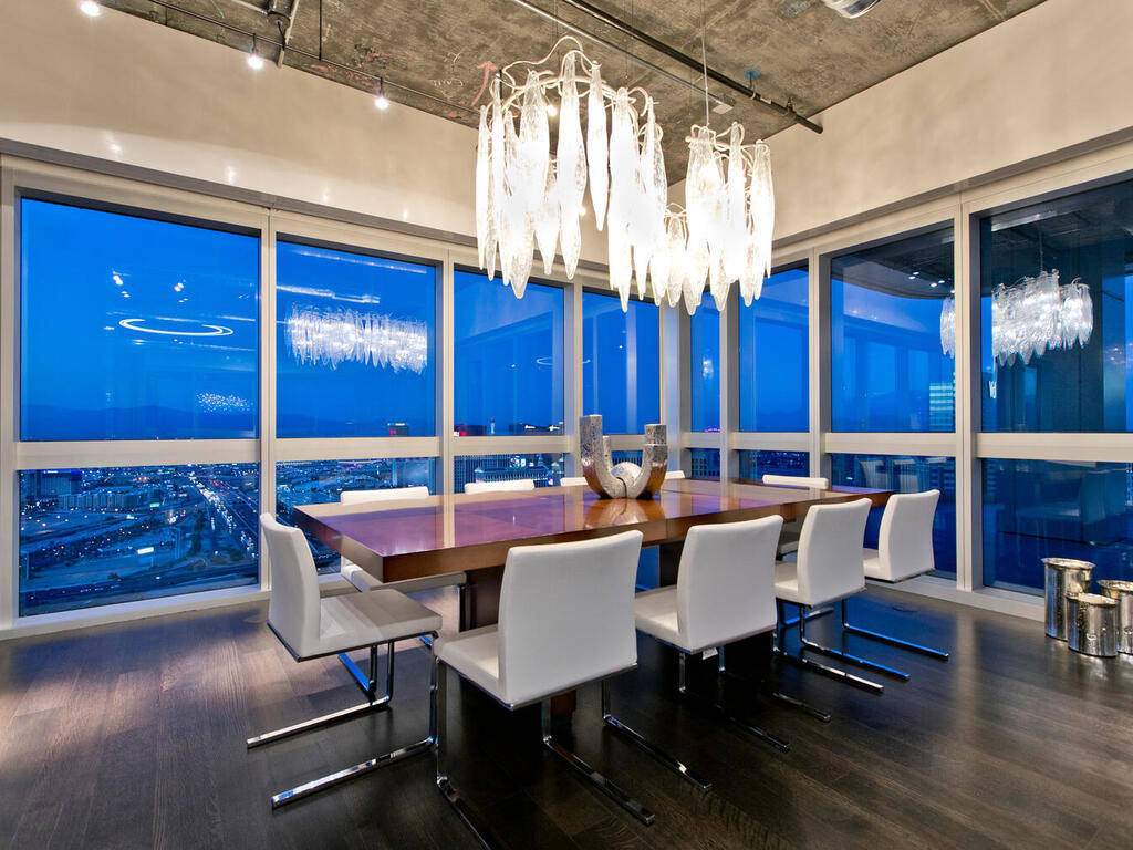 This 12,940-square-foot penthouse in The Martin is on the market for $18 million. The home take ...