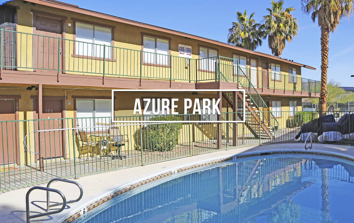 The Azure Park Apartments sold for $2,854,000 ($89,188/unit). (Northcap Commercial)