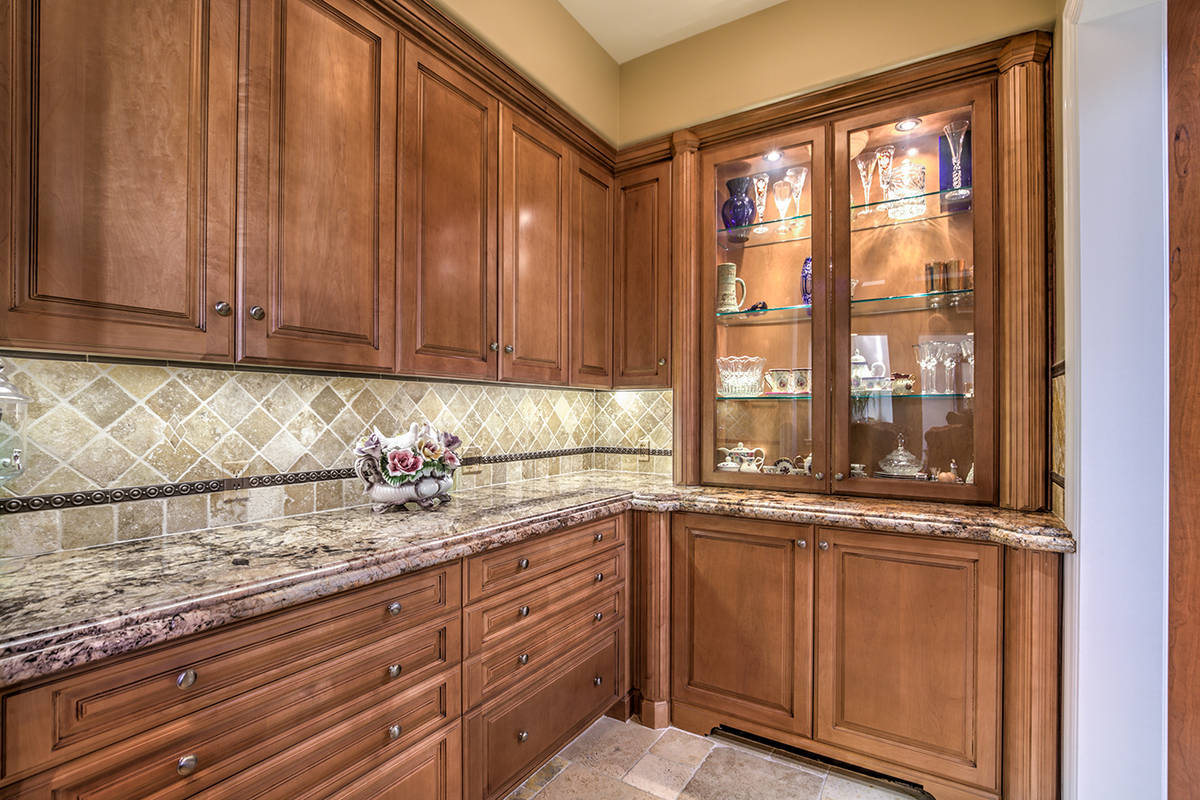 One of two kitchens in the home. (Mark Wiley Group)
