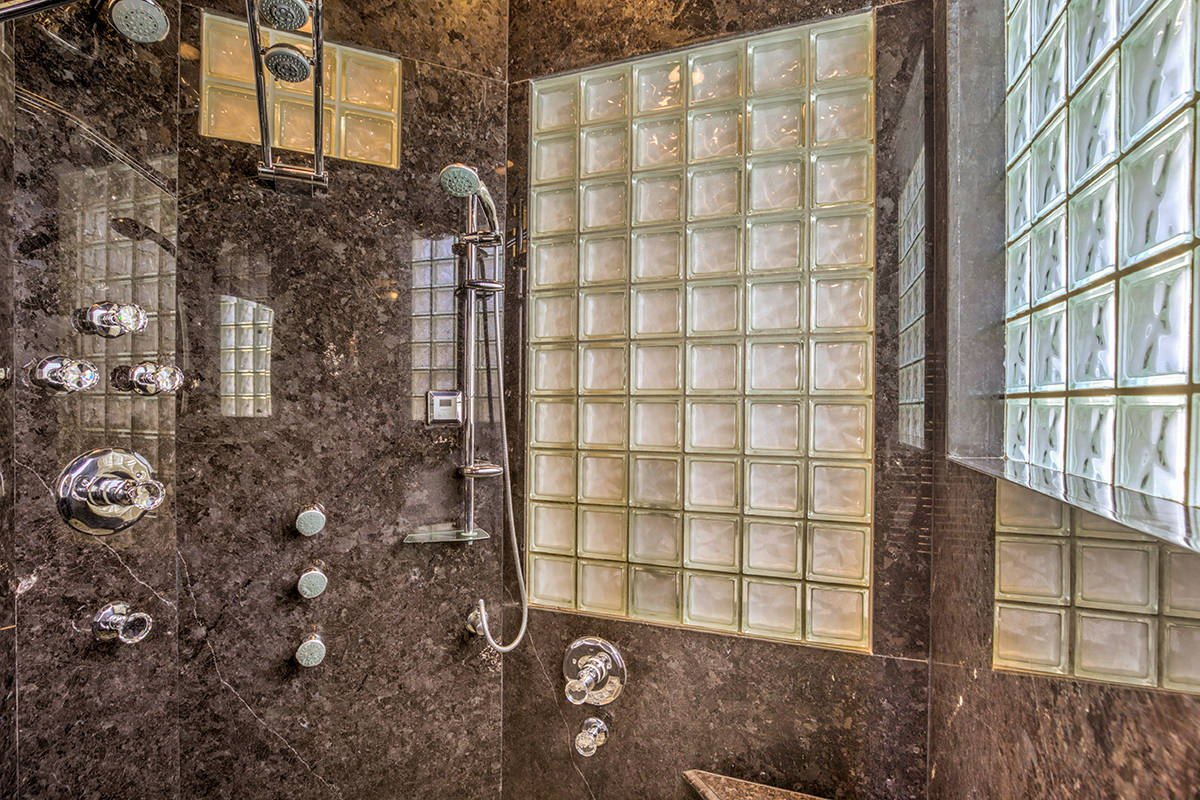 The master shower. (Mark Wiley Group)