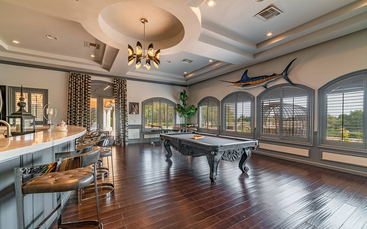 DeMarcus Cousins home has a game room. (Ivan Sher Group)
